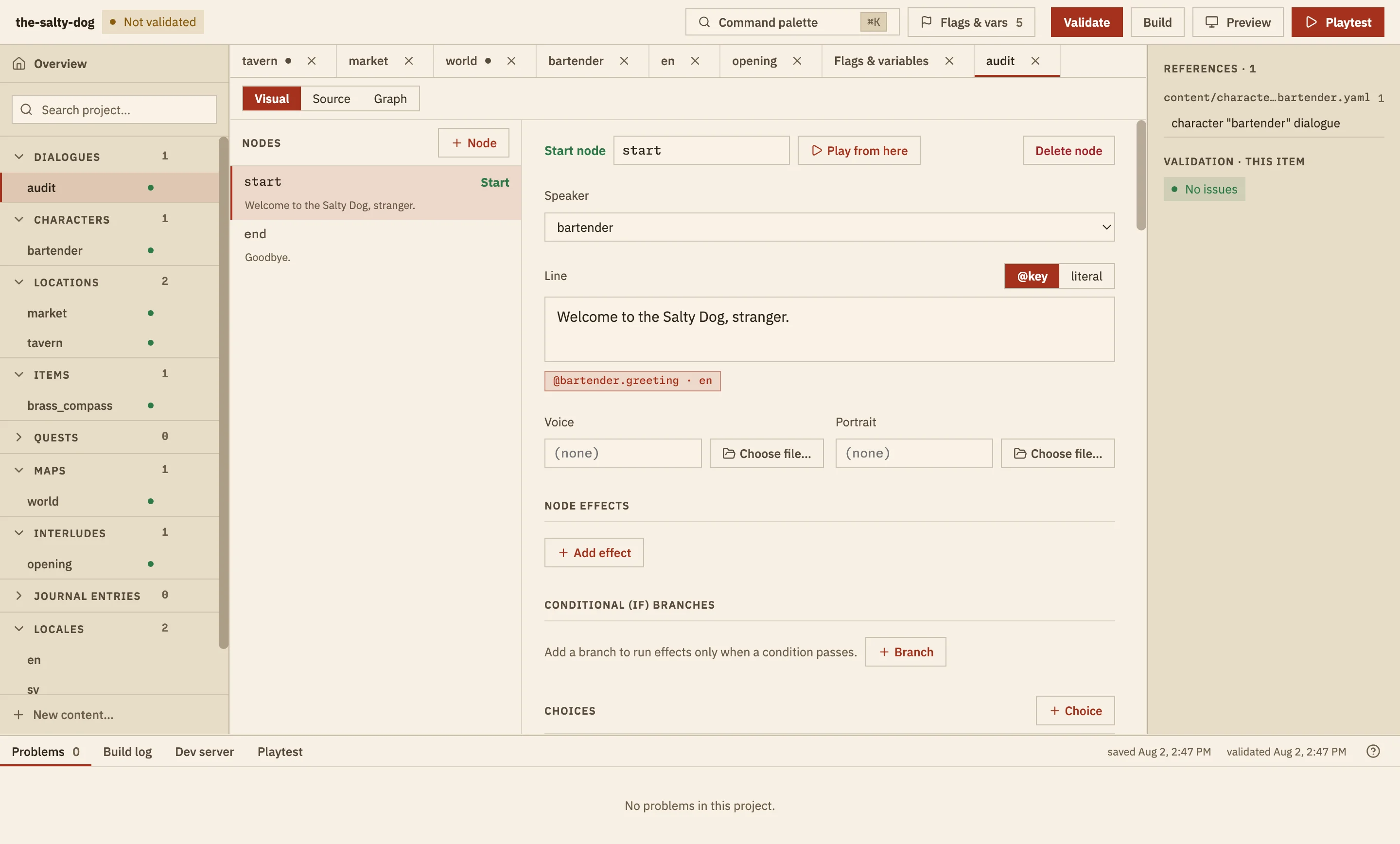 Doodle Studio using the Parchment theme and its default accent color