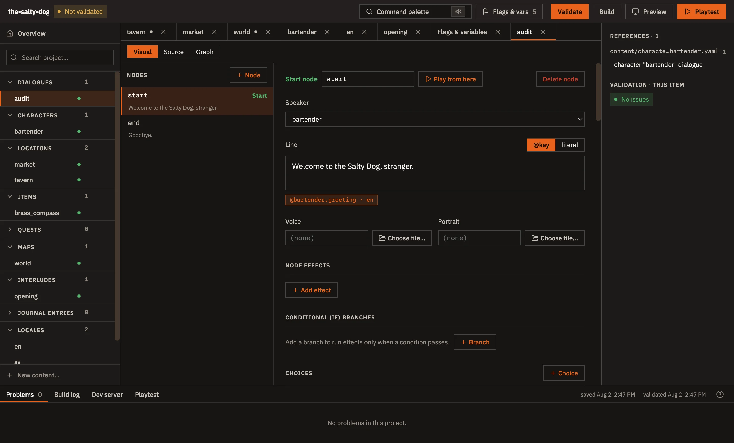 Doodle Studio using the Pumpkin theme and its default accent color